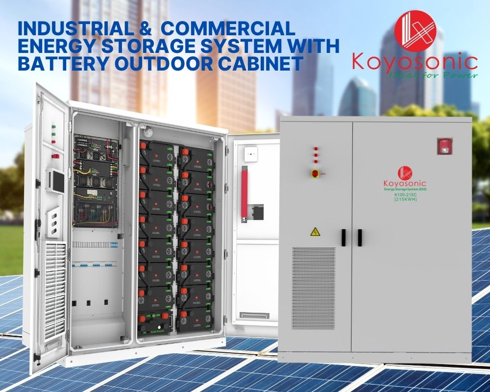 Containerized Energy Storage System 100kw 153kwh Lithium Battery + Hybrid Inverter for Commercial Use
