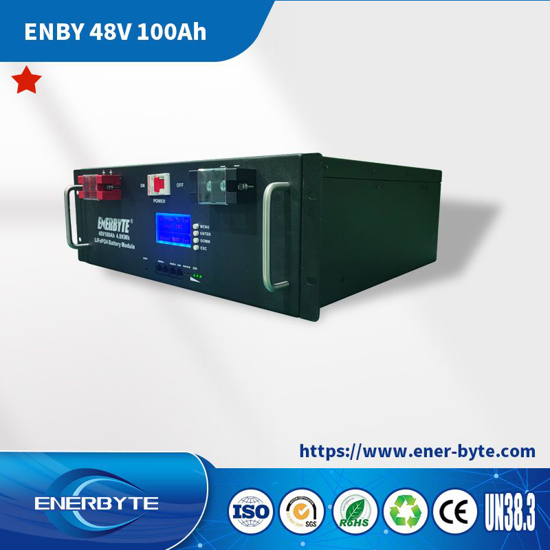 48V 100ah Grade a Cell Deep Cycle 48V LFP Rechargeable LiFePO4 Lithium Iron Ion Energy Storage Homeuse Residential Telecom Solar Power UPS Battery CE