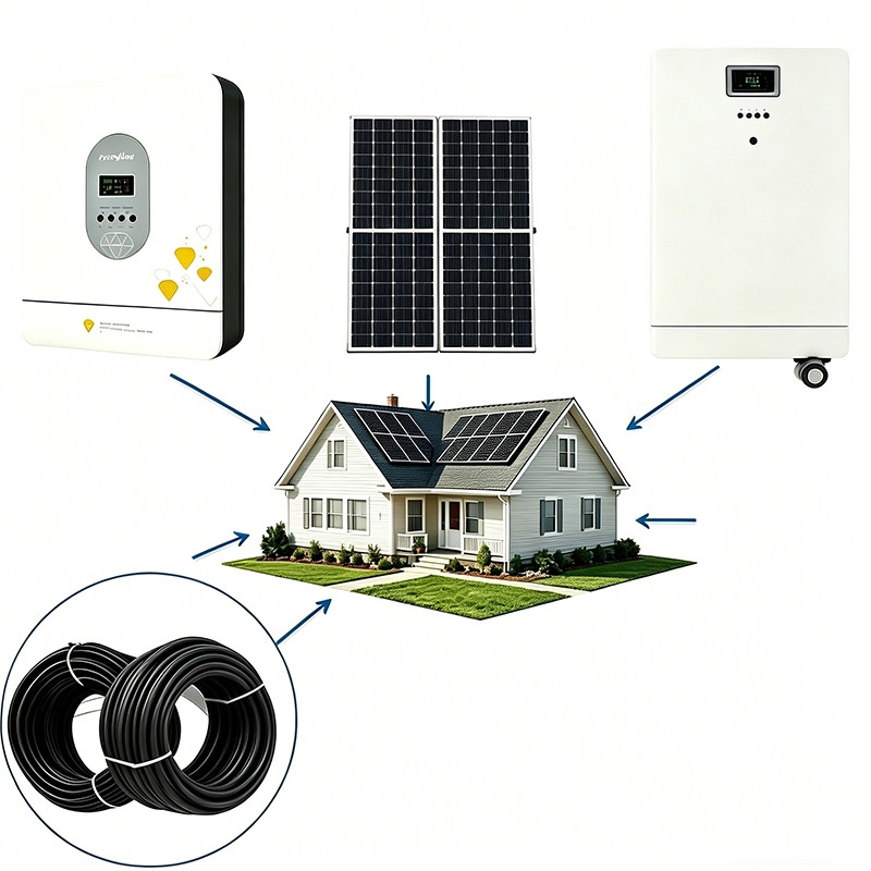 Smart Solar Power System Featuring Energy Saving Technology for Retail Store