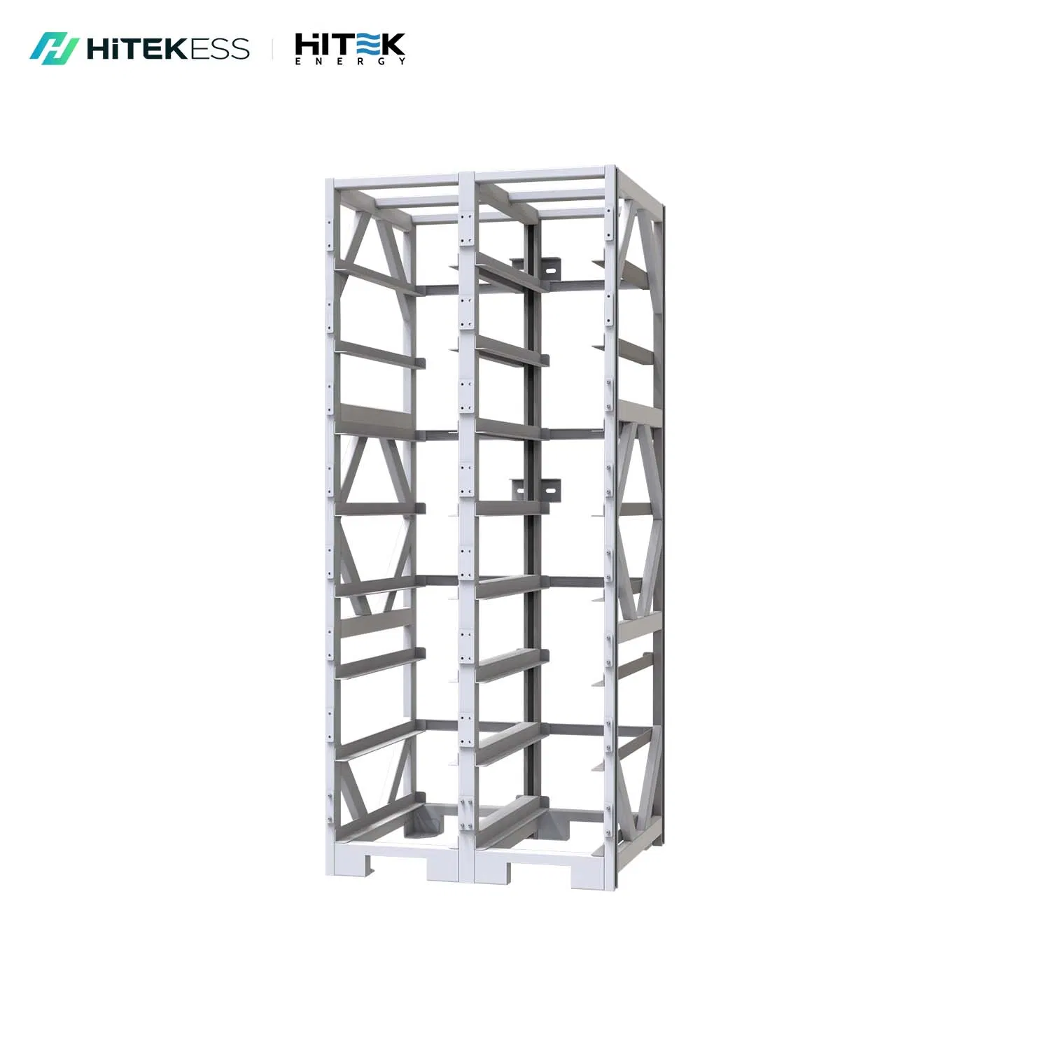 Hitek High Voltage 100kwh 200kwh Lithium Ion Battery for Bess Solar Energy Storage System Industrial Commercial 48V 51.2V 280ah Pack Rack Mounting