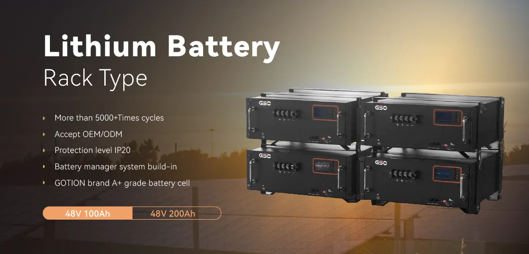 Rack Mounted Lithium Battery View 1