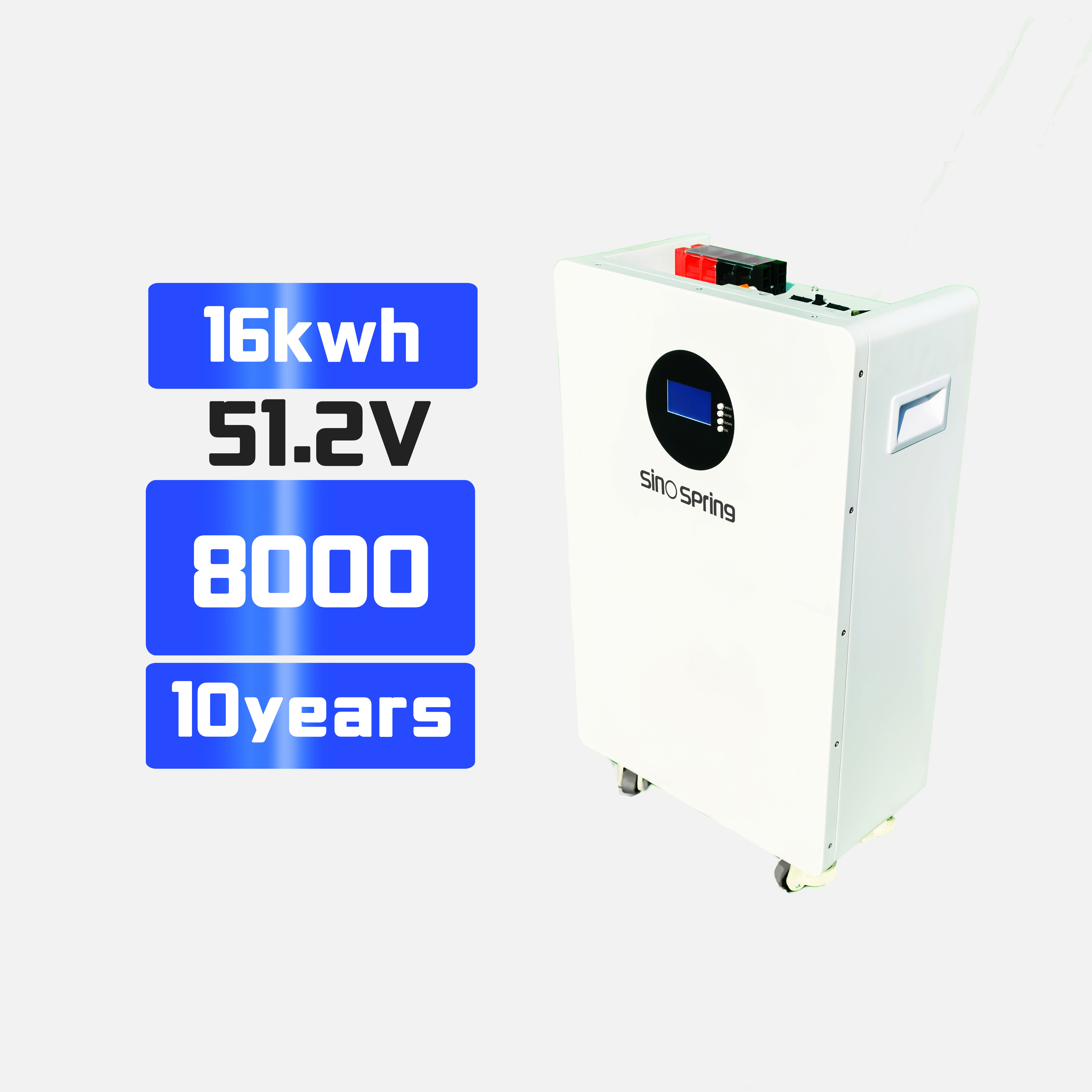 Factory Price 5.12KWh LiFePO4 Low Voltage Lithium Battery Solar Battery for Solar System 5KW