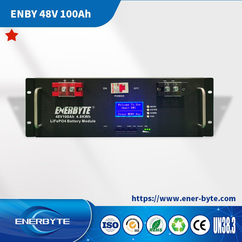 48V 100ah Grade a Cell Deep Cycle 48V LFP Rechargeable LiFePO4 Lithium Iron Ion Energy Storage Homeuse Residential Telecom Solar Power UPS Battery CE