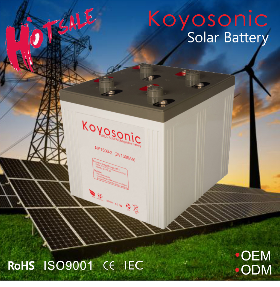 High Efficiency Lead Carbon Battery Commercial Energy Storage Solution 8V 200ah