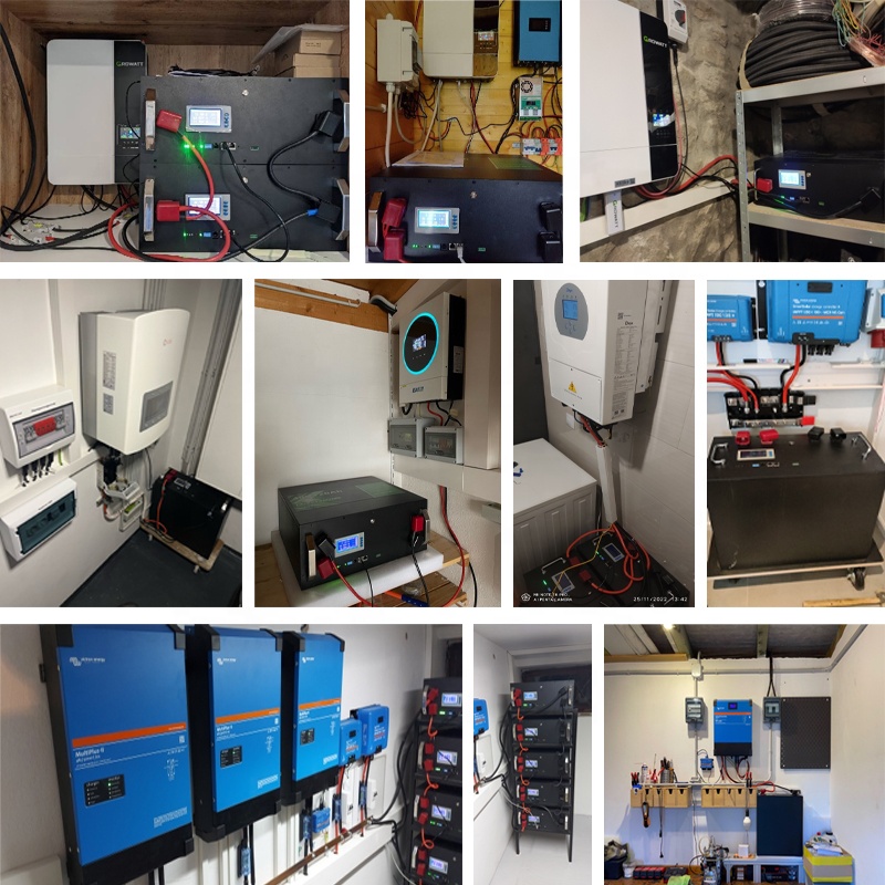 EU PL STOCK 6500+ Cycles Solar Home Energy Storage System Lithium Ion Battery 51.2V 100Ah 120Ah 200Ah 300Ah 48V LiFePO4 Battery