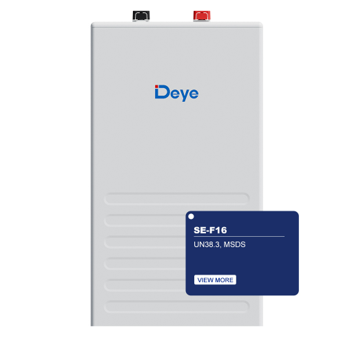 High-Capacity Deye SE-F16 LiFePO4 Solar Storage Battery 16kWh 51.2V 314Ah Stackable Low Voltage for Home
