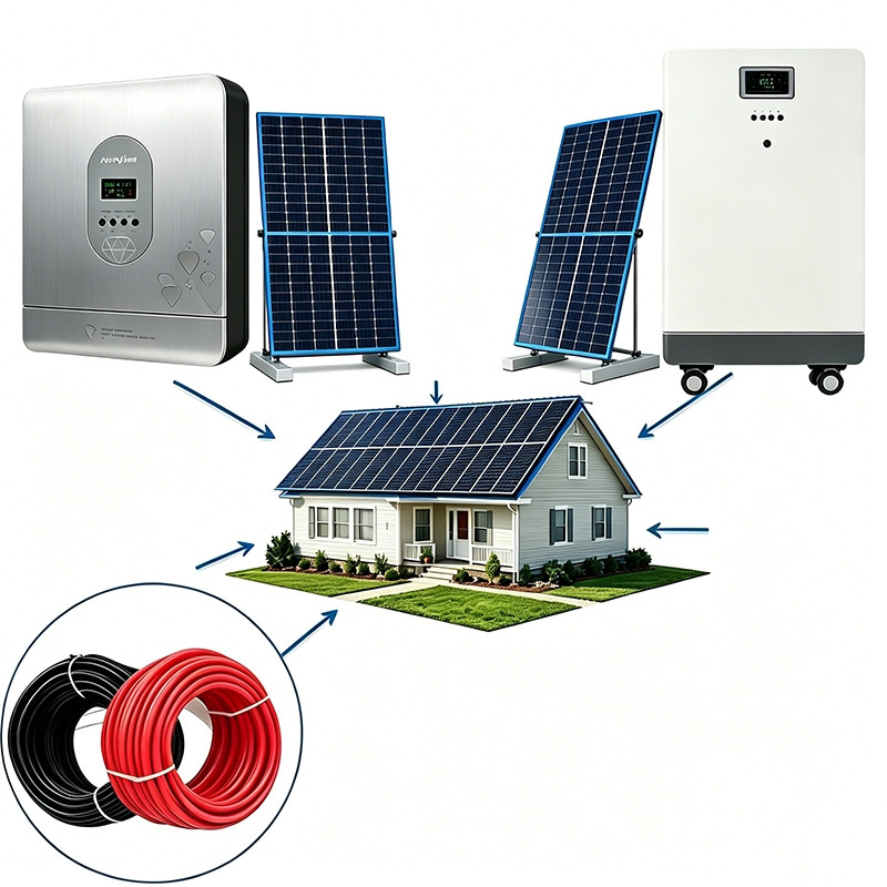 Smart Solar Power System Featuring Energy Saving Technology for Retail Store