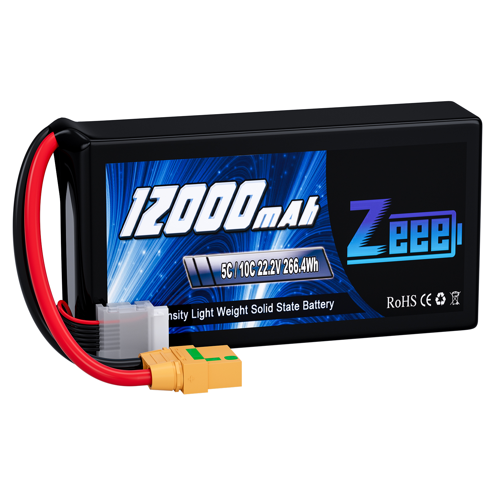 Zeee 6S/12S Solid State Battery 12000/16000/23000/26000/29000/31000/32500/35000mAh For Detection And Exploration