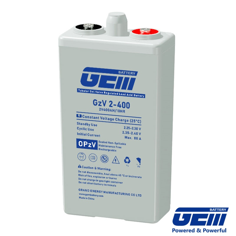 2V250Ah OPzV Solar Battery - Tubular Gel Tech, 6000+ Cycles for Utility-Scale Storage