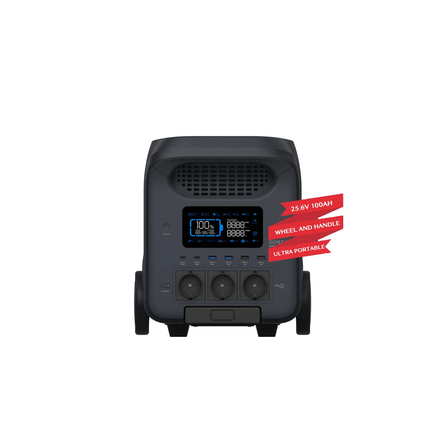 Gosta Mbs25h-3c 14kwh Battery Camping Emergency Backup Night Light LED UPS Battery