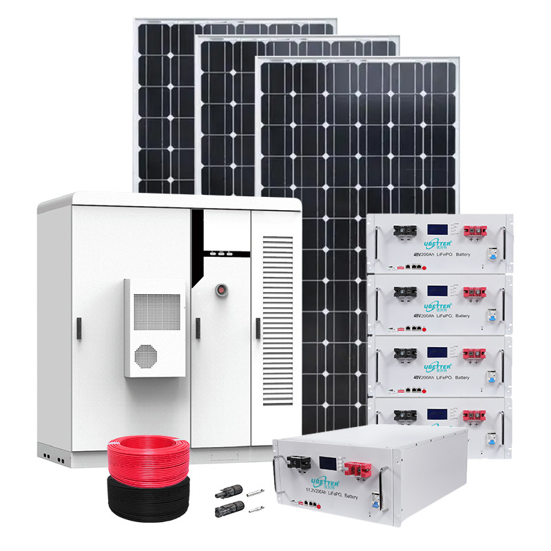 Industrial and Commercial 215kwh Energy Storage Cabinet High Voltage 100kwh Solar Battery 500kwh Lithium Ion Battery