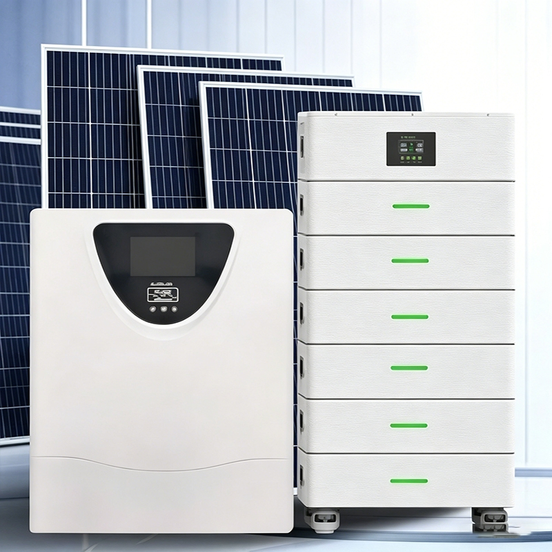 Advanced Solar Power System Equipped with Smart Inverter for Stable Grid