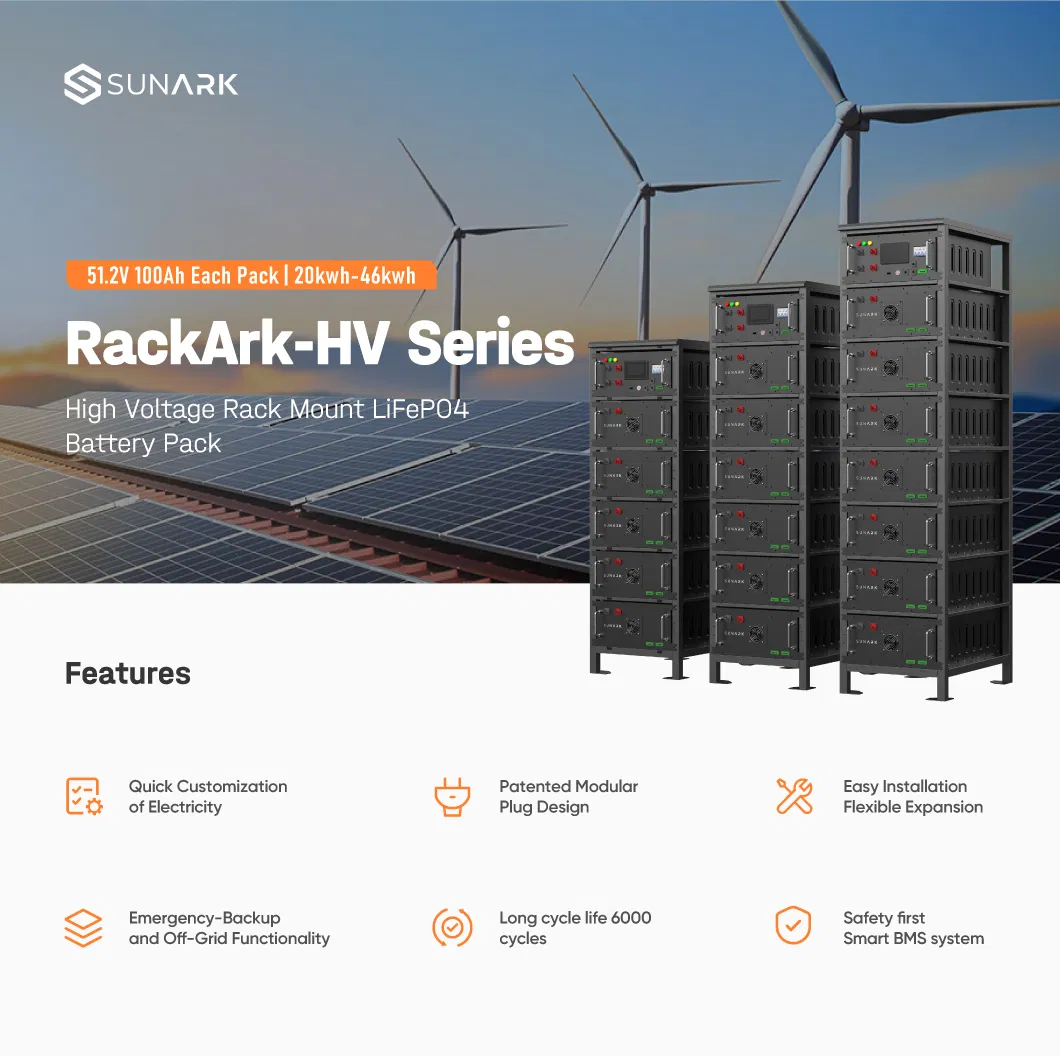 High Voltage Rack Mounted Energy Storage