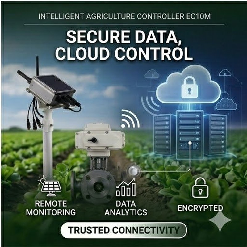 4G Remote Irrigation Control System with Cloud Platform and APP Management