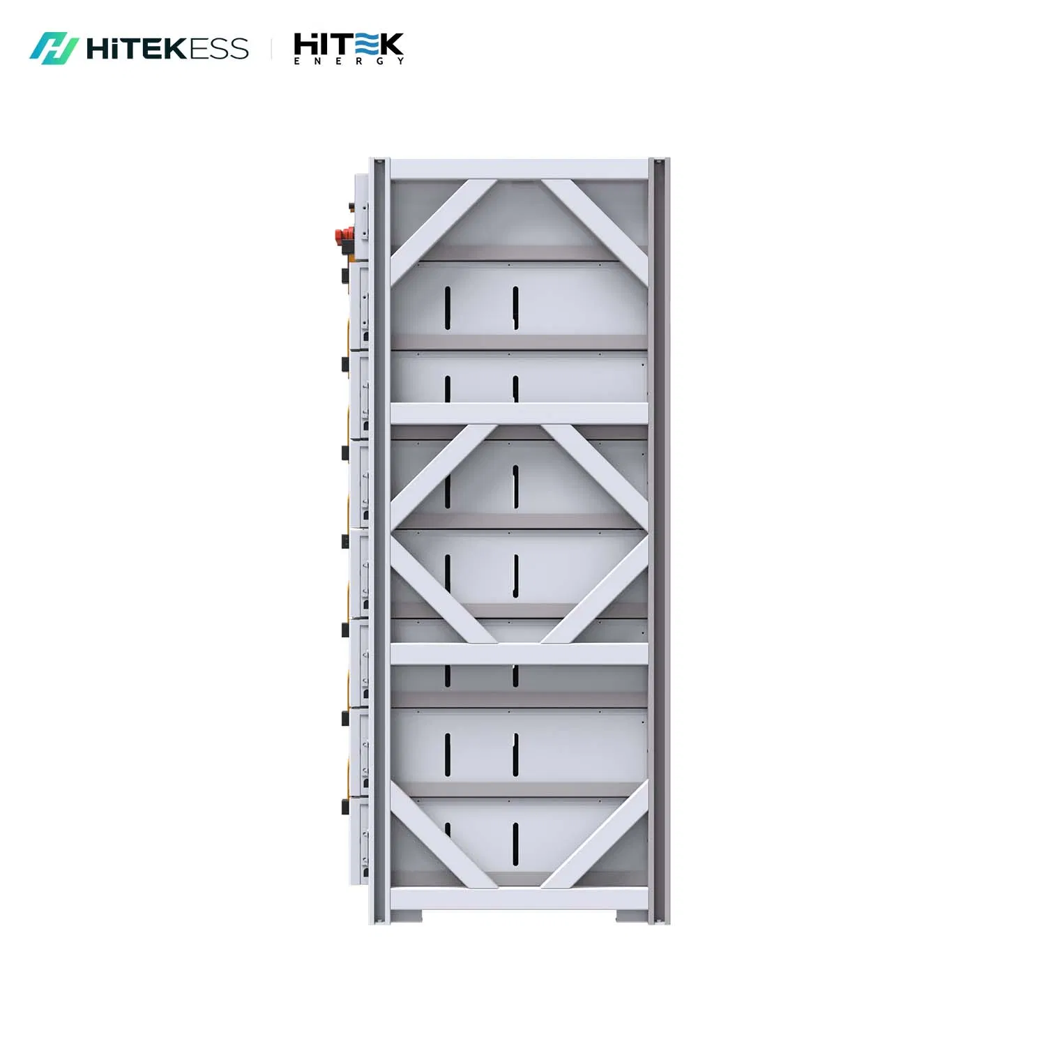 Hitek High Voltage 100kwh 200kwh Lithium Ion Battery for Bess Solar Energy Storage System Industrial Commercial 48V 51.2V 280ah Pack Rack Mounting