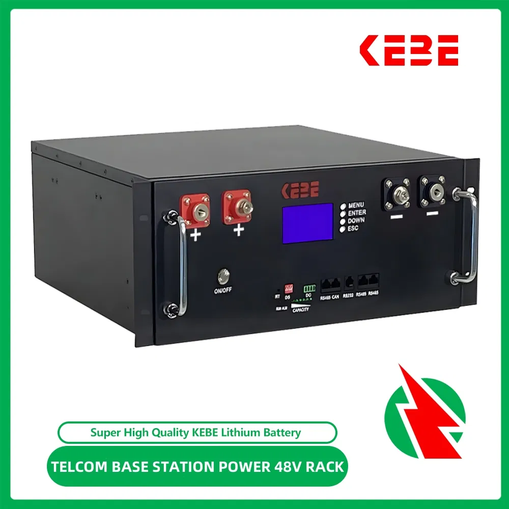 Bess 48V100ah200ah 51.2V 5kwh10kwh Lithium Rack Battery for Telecom Base Station Data Center Backup Power Battery Solar Energy Battery