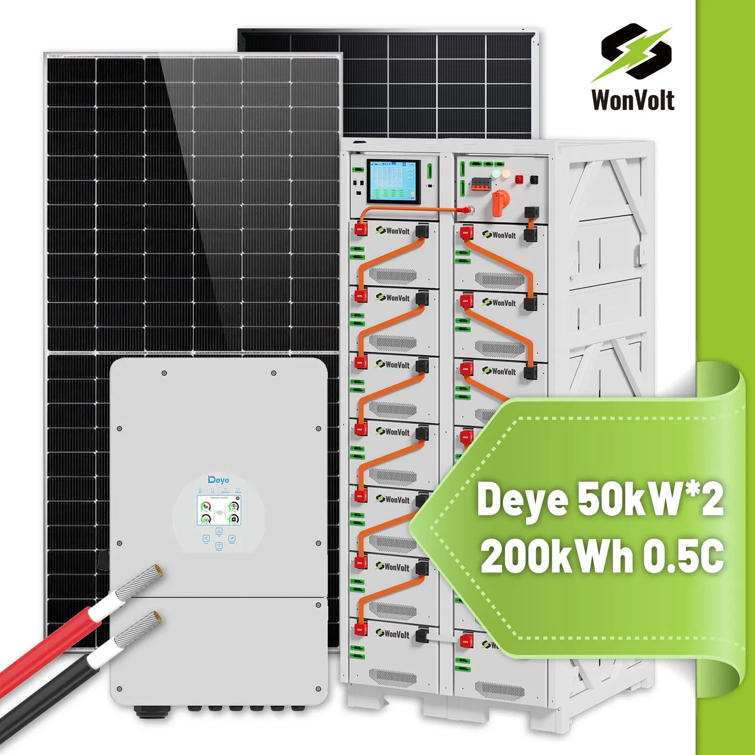 100kw/215kwh Ess Battery System for Solar Integration - Smart Load Management