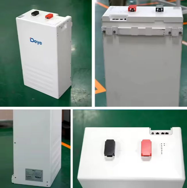 High-Capacity Deye SE-F16 LiFePO4 Solar Storage Battery 16kWh 51.2V 314Ah Stackable Low Voltage for Home