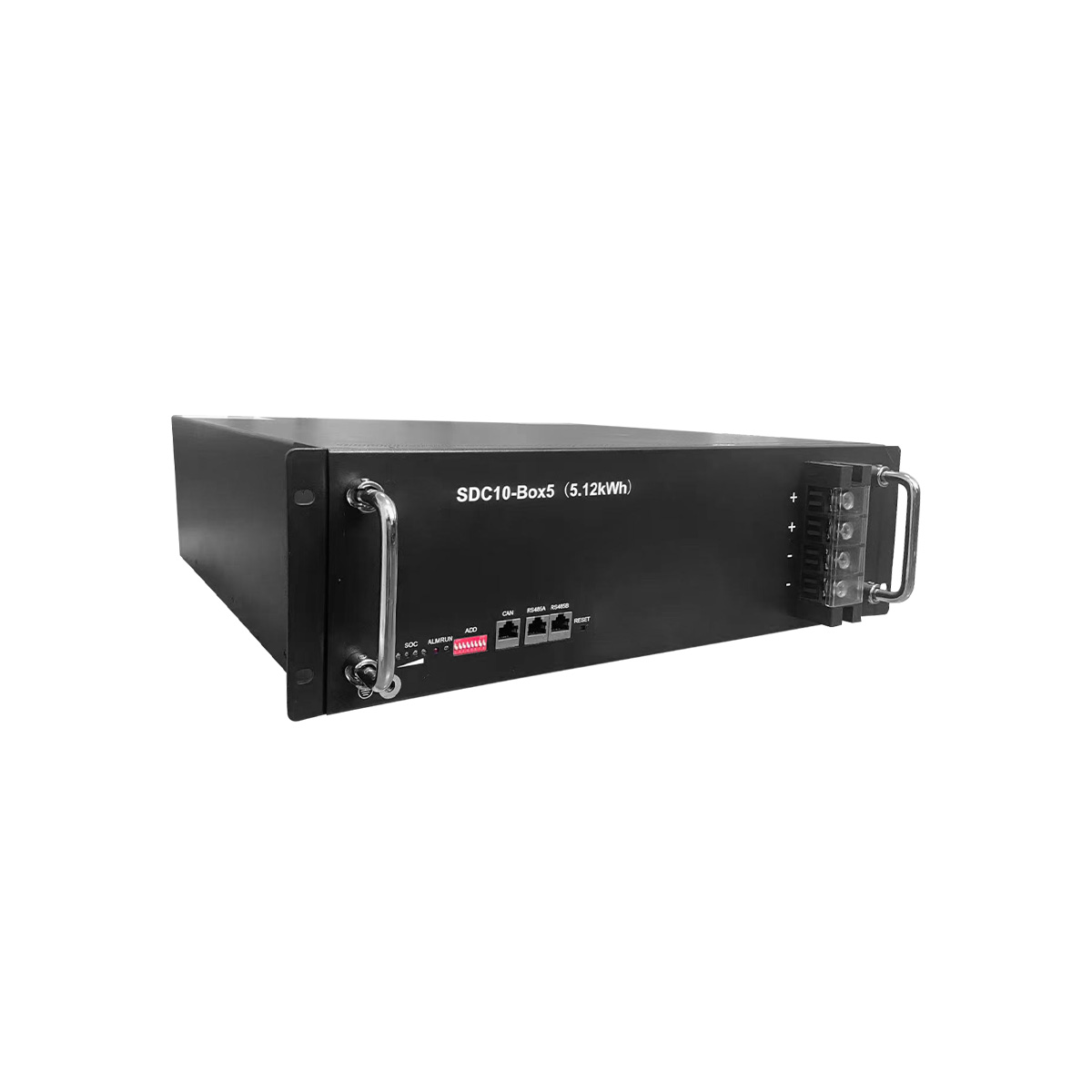 Ampleness 51.2V 5.12kWh 100Ah Low Voltage Solar Energy Storage LiFePO4 Lithium Battery