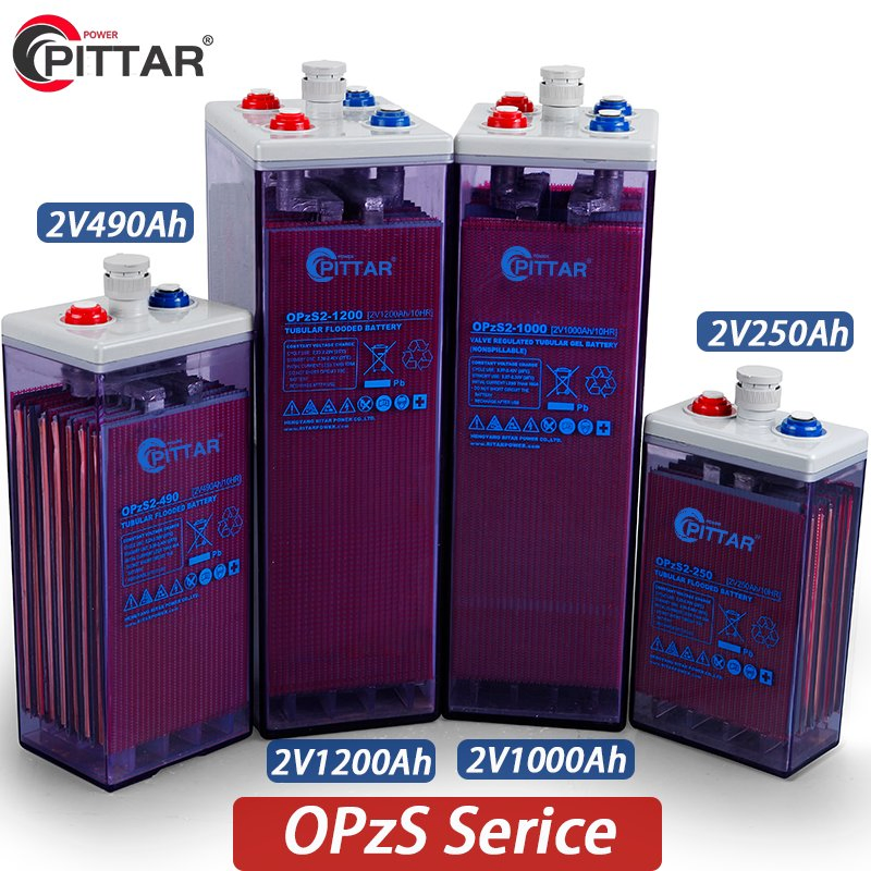2026 Utility Scale 2V1000ah Solar Deep Cycle Lead Acid Tubular Gel Battery for Solar Power Plant