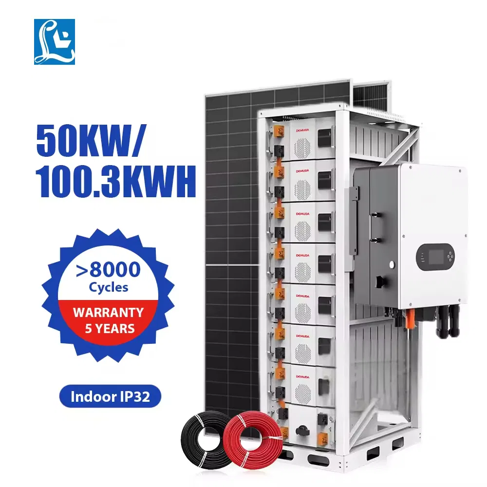 50kw 100kwh Industrial Commercial Solar Power Storage System IP32 IP56 All in One Smart PV Storage Distribution Cabinet