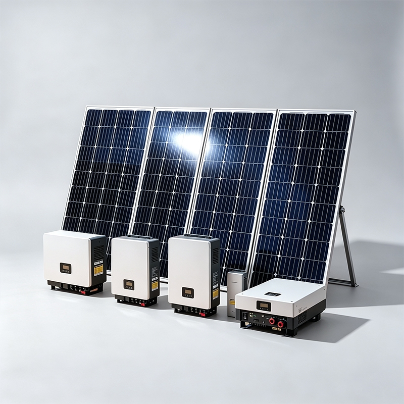 Advanced Solar Power System Equipped with Smart Inverter for Stable Grid