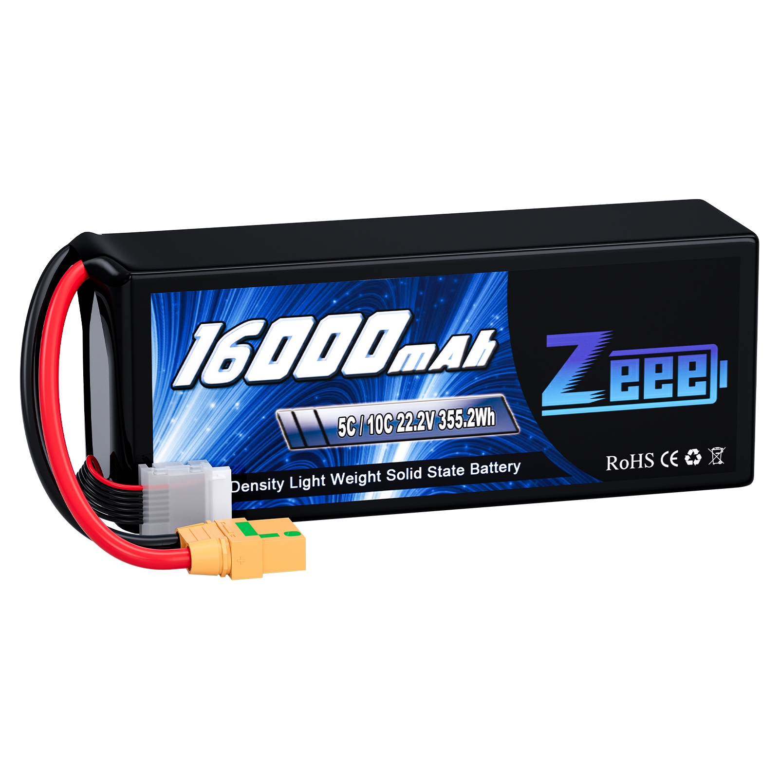 Zeee 6S/12S Solid State Battery 12000/16000/23000/26000/29000/31000/32500/35000mAh For Detection And Exploration
