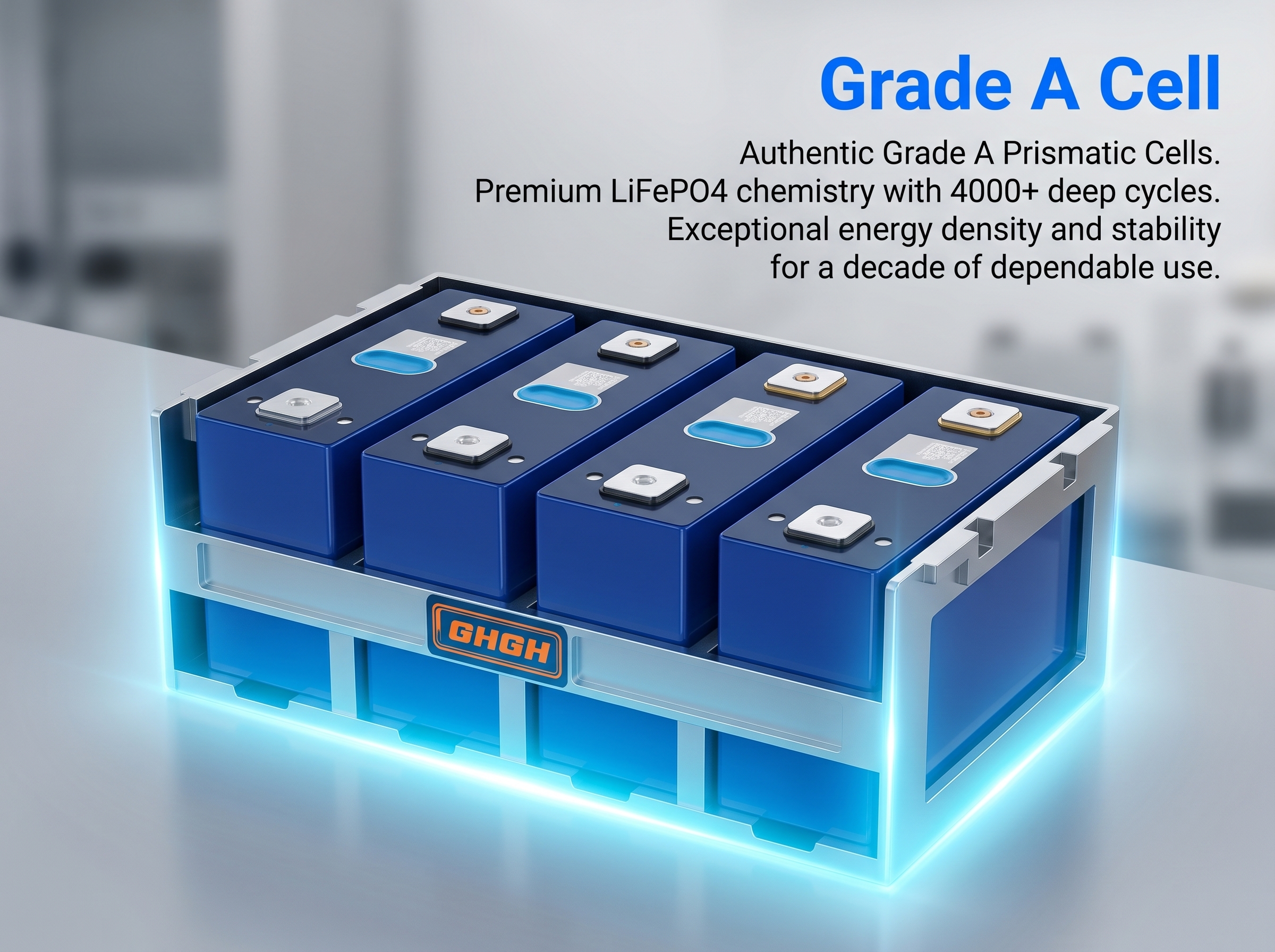 12V 24V LiFePO4 Solar Battery Lithium Ion 100Ah 200Ah 300Ah Rechargeable Lithium Battery Deep Cycle Energy Storage Battery Pack