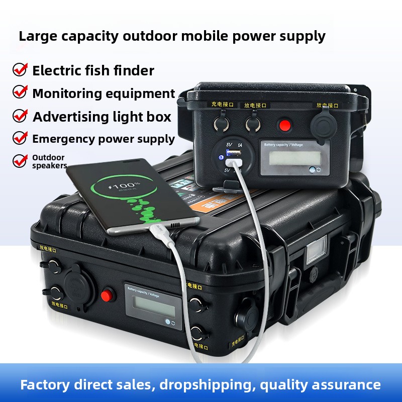 Wholesale 12.8V 25.6V 100Ah 200Ah LiFePO4 Deep Cycle Marine Battery Waterproof Lithium Ion Battery for Trolling Motor and Solar