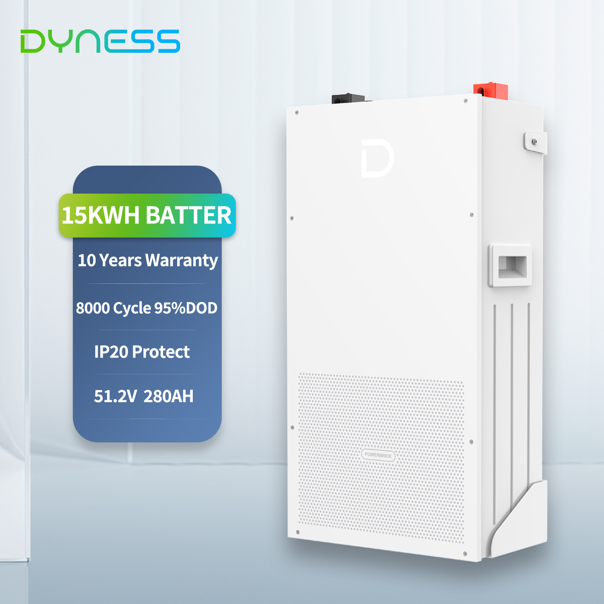 EU Low-voltage Removable Solar Power Storage Battery 10kWh 15kWh 20kWh LiFePO4 Battery for Hybrid Off-grid Solar Energy System