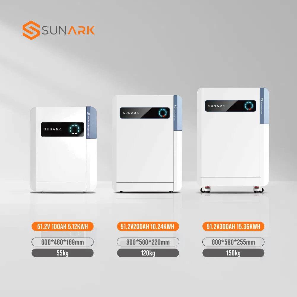Sunark IP65 Waterproof Fireproof Residential LiFePO4 Energy Storage Battery Lithium 10kwh 15kwh 200ah for Solar System
