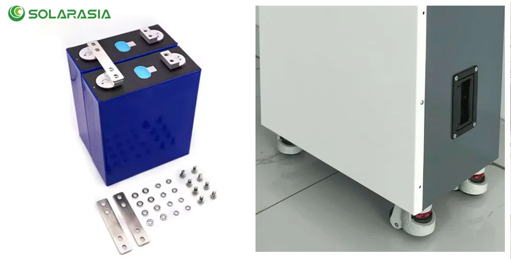 LiFePO4 Energy Storage Battery System 51.2V 314ah 16kwh Mobile Lithium Solar LFP Battery for Residential Use
