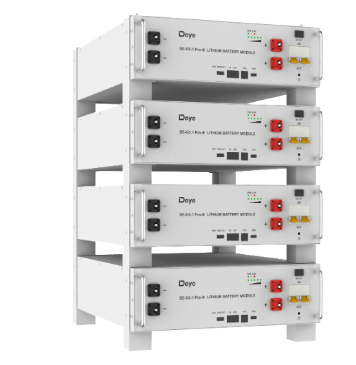 Deye SE-G5.1 Pro-B High Quality Lithium Battery 51.2V Low Voltage Battery Energy Storage System for Home Use