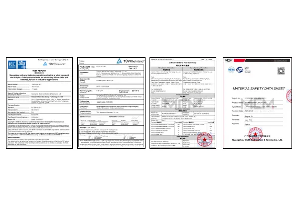 Certifications