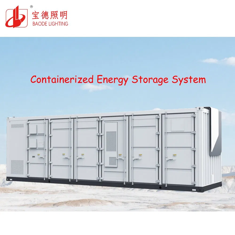 40-Foot Customizable 5mwh Containerized off-Grid Solar Energy Storage System