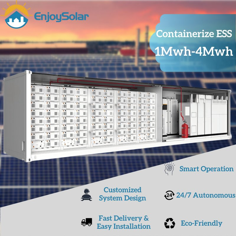 High-Capacity 1mwh to 4mwh Containerized Energy Storage System for Solar System Planets