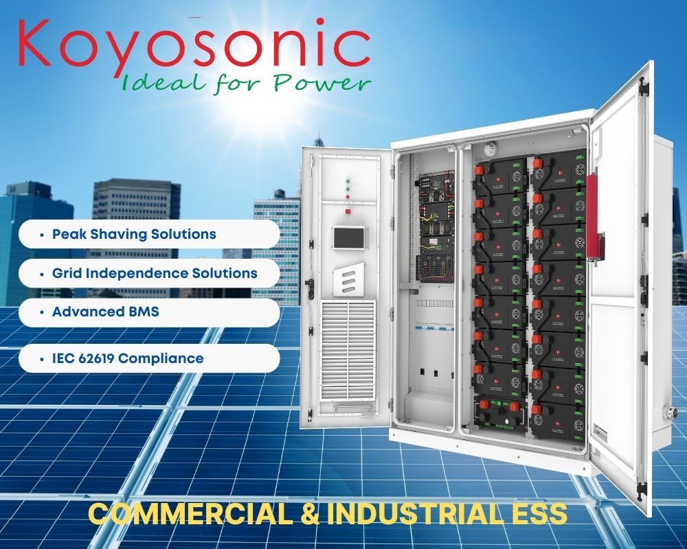 Containerized Energy Storage System 100kw 153kwh Lithium Battery + Hybrid Inverter for Commercial Use