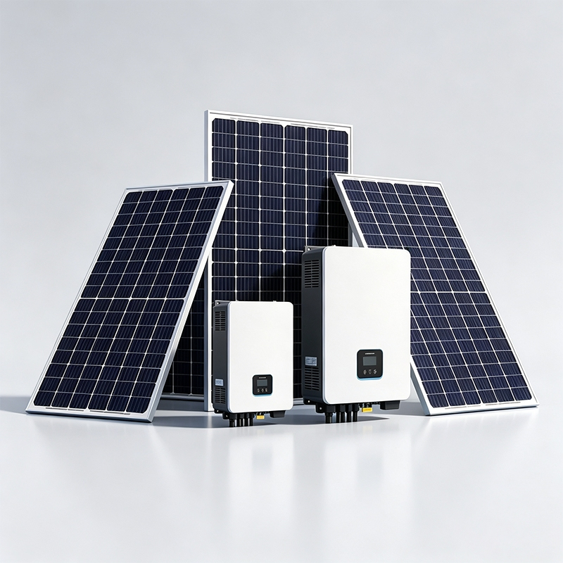 Advanced Solar Power System Equipped with Smart Inverter for Stable Grid