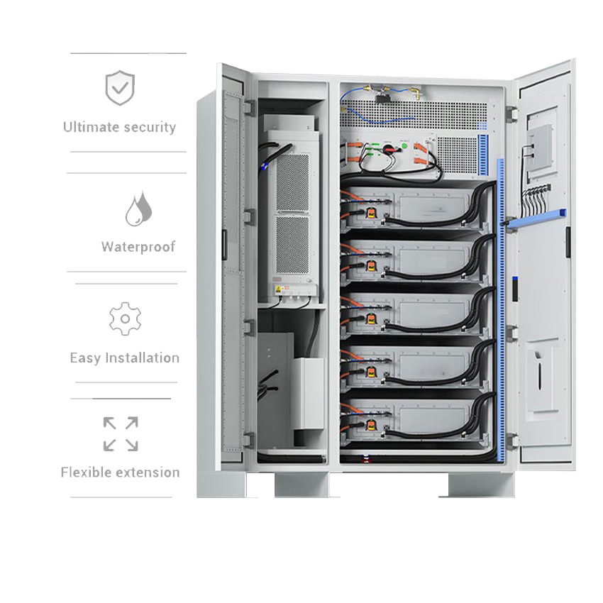 Solar Battery 100kw 120kw 200kwh 400kwh Hybrid Energy Storage System Battery Energy Storage System Container Bess Storage System