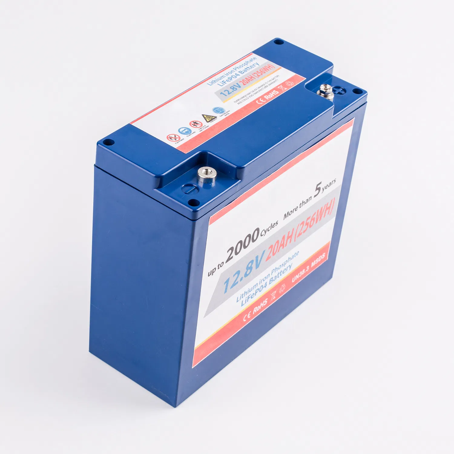 12V 20ah 12.8V 24ah Factory-Made LiFePO4 Battery Pack with Built-in PCM Ideal for UPS RV Golf Cart Yacht Marine Backup Power Solar Storage