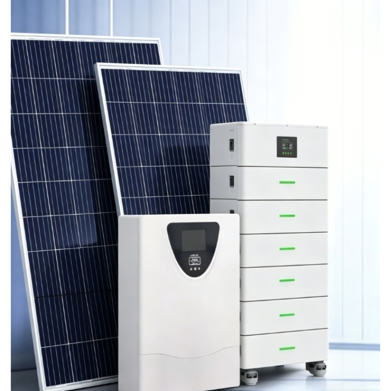 Efficient Solar Power System for Household Use with Smart Inverter Control