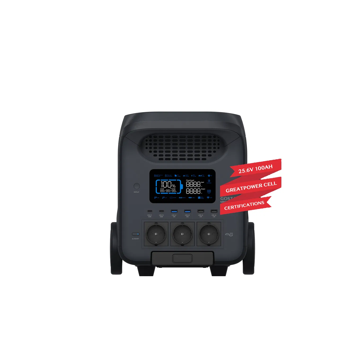 Gosta Mbs25h-3c 14kwh Battery Camping Emergency Backup Night Light LED UPS Battery