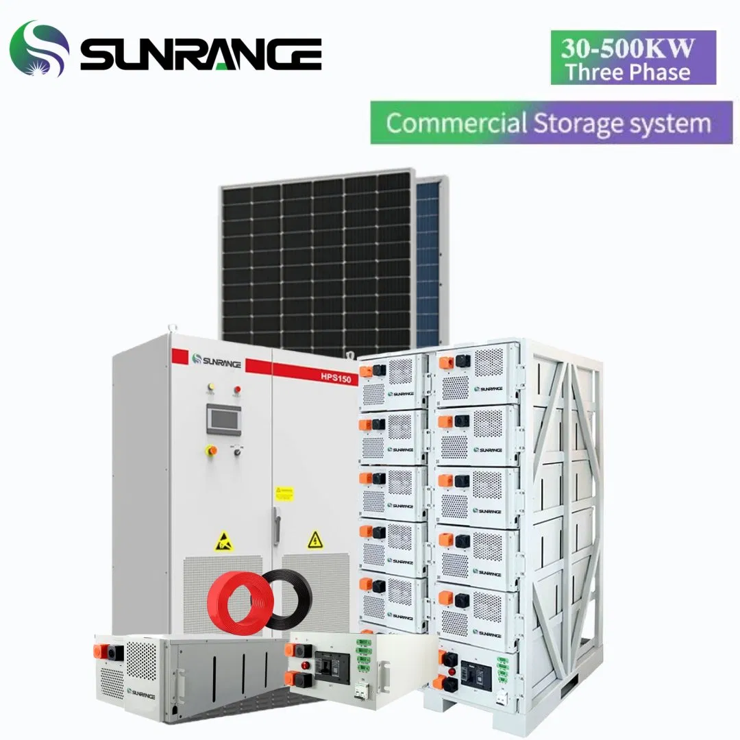 Sunrange Solar Power System High-Efficiency Solar Energy System 300kw 500kw Home Energy Storage System for Commercial Use System with Energy Storage Battery