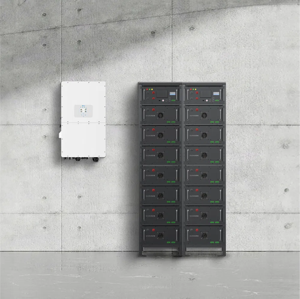 Sunark Industrial Commercial Ess Solar Battery 50kwh 100ah 460V High Voltage Rack Mounted Energy Storage LiFePO4 Battery