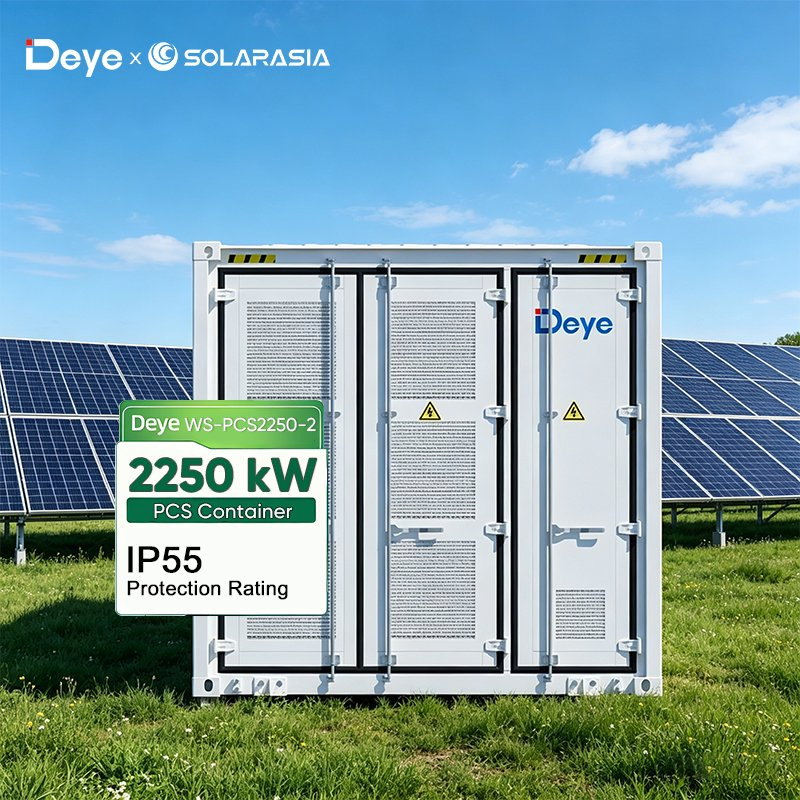 2250kw 2.25MW Hybrid Energy Storage PCS Power Conversion System PV Solar Battery Inverter 2475kw Peak Microgrid Solution