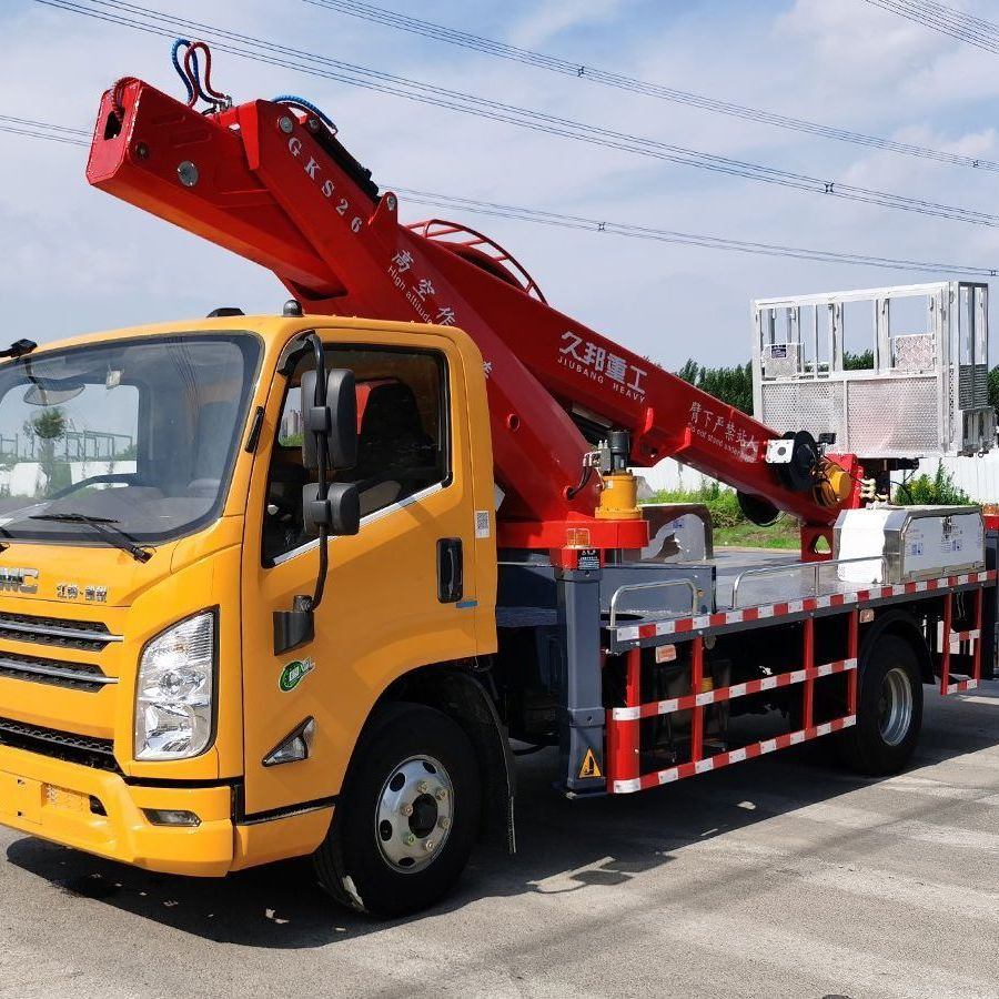 Truck Mounted Aerial Platform Vehicle with Articulating Boom Lift