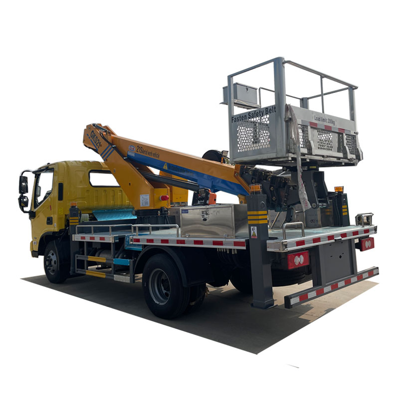 Foton 4X2 21m 20m 18m 16m Compact Electric Aerial Work Platforms for Tight Spaces