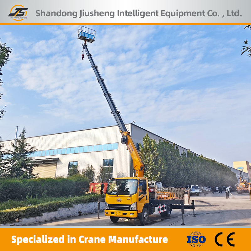 Truck Mounted Man Lift Work Equipment for Warehouse Construction 23m Aerial Platform