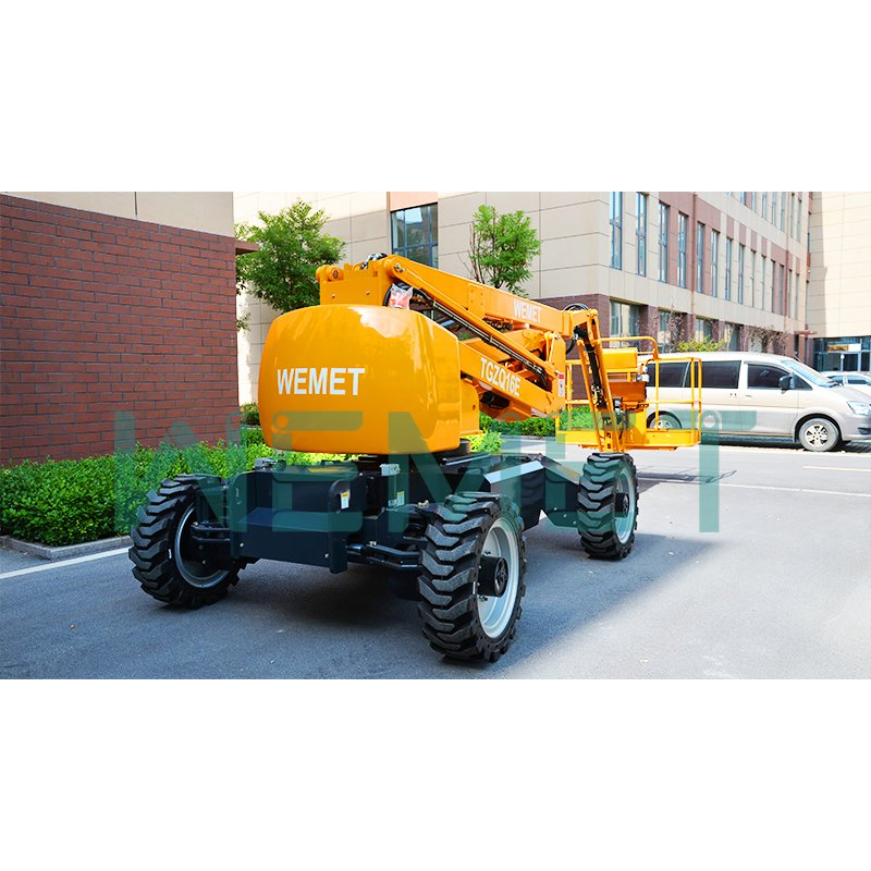 Telescopic Boom Personnel Lift Aerial Platform