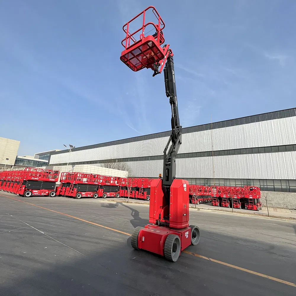 Indoor Electric Articulating Boom Lift Smooth Operation Low Noise